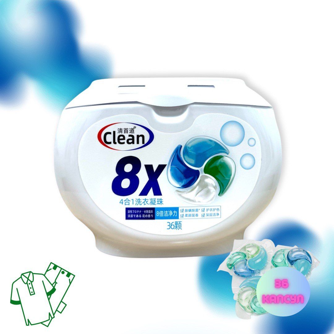 Капсула Clean 8X (36шт)
